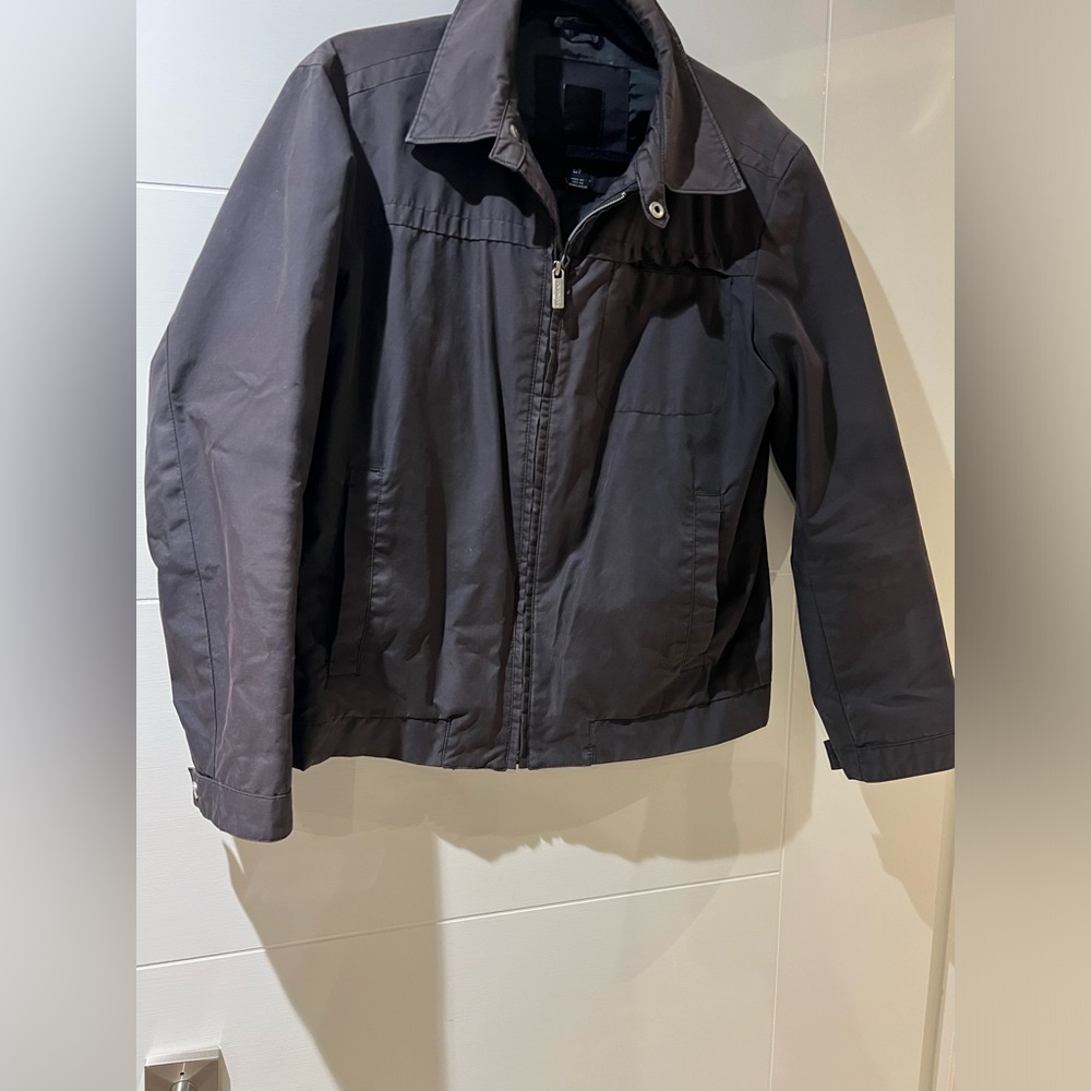 Charcoal gray London Fog Barn jacket